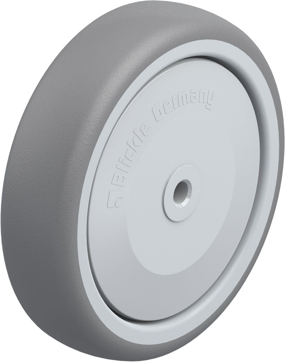 125mm x 32mm Blickle Rubber Caster - TPA 126/8KF - Blickle
