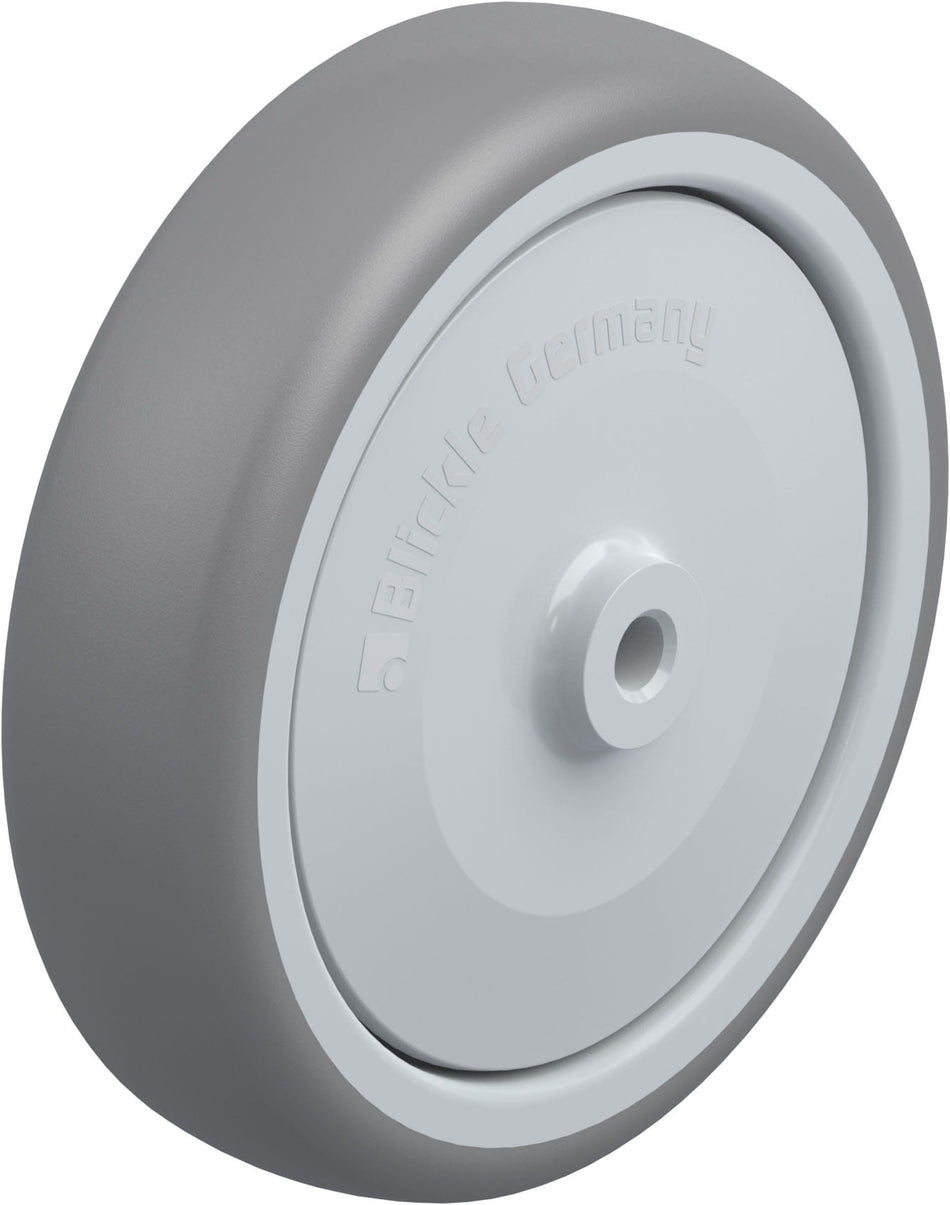 125mm x 32mm Blickle Rubber Caster - TPA 127/8KF - Blickle