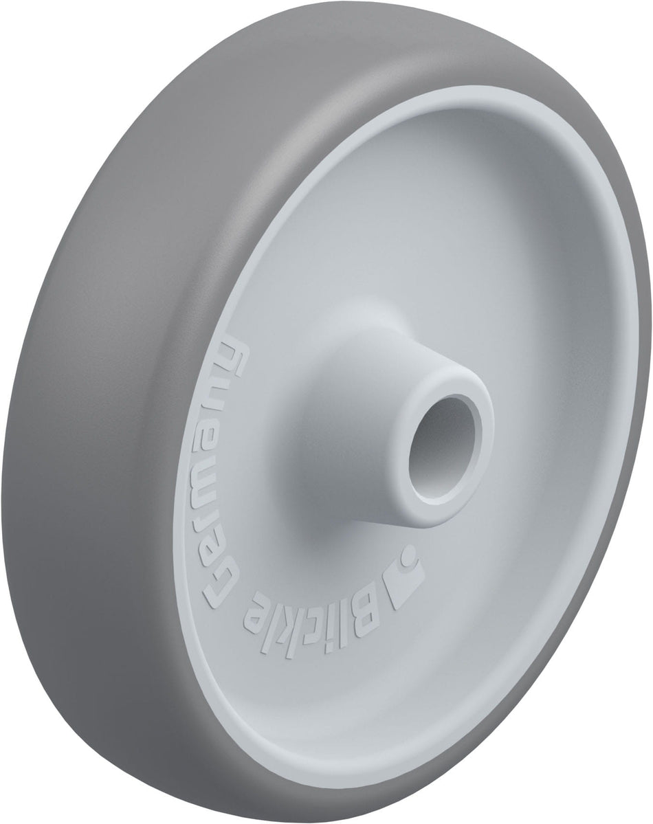 160mm x 40mm Blickle Rubber Caster - TPA 160/20G - Blickle