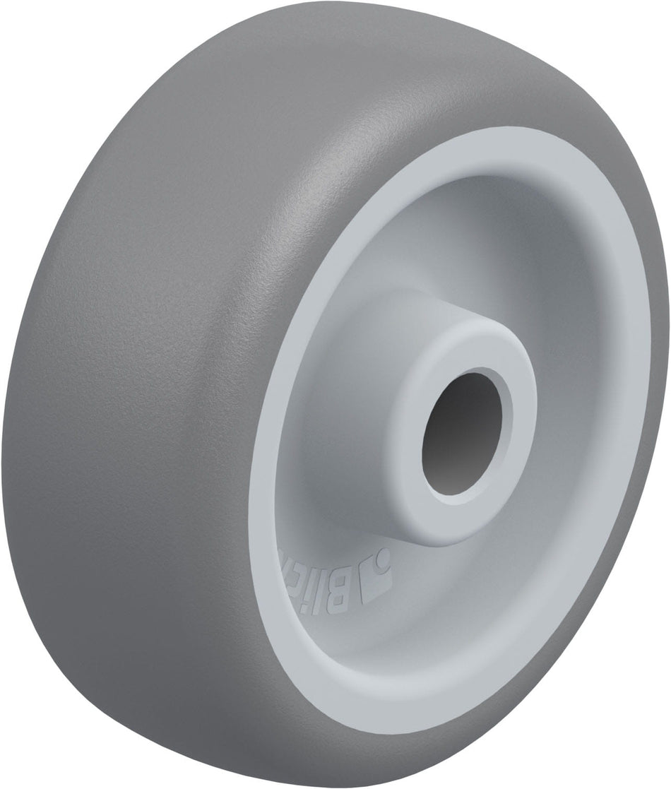 50mm x 19mm Blickle Rubber Caster - TPA 50/8G - Blickle
