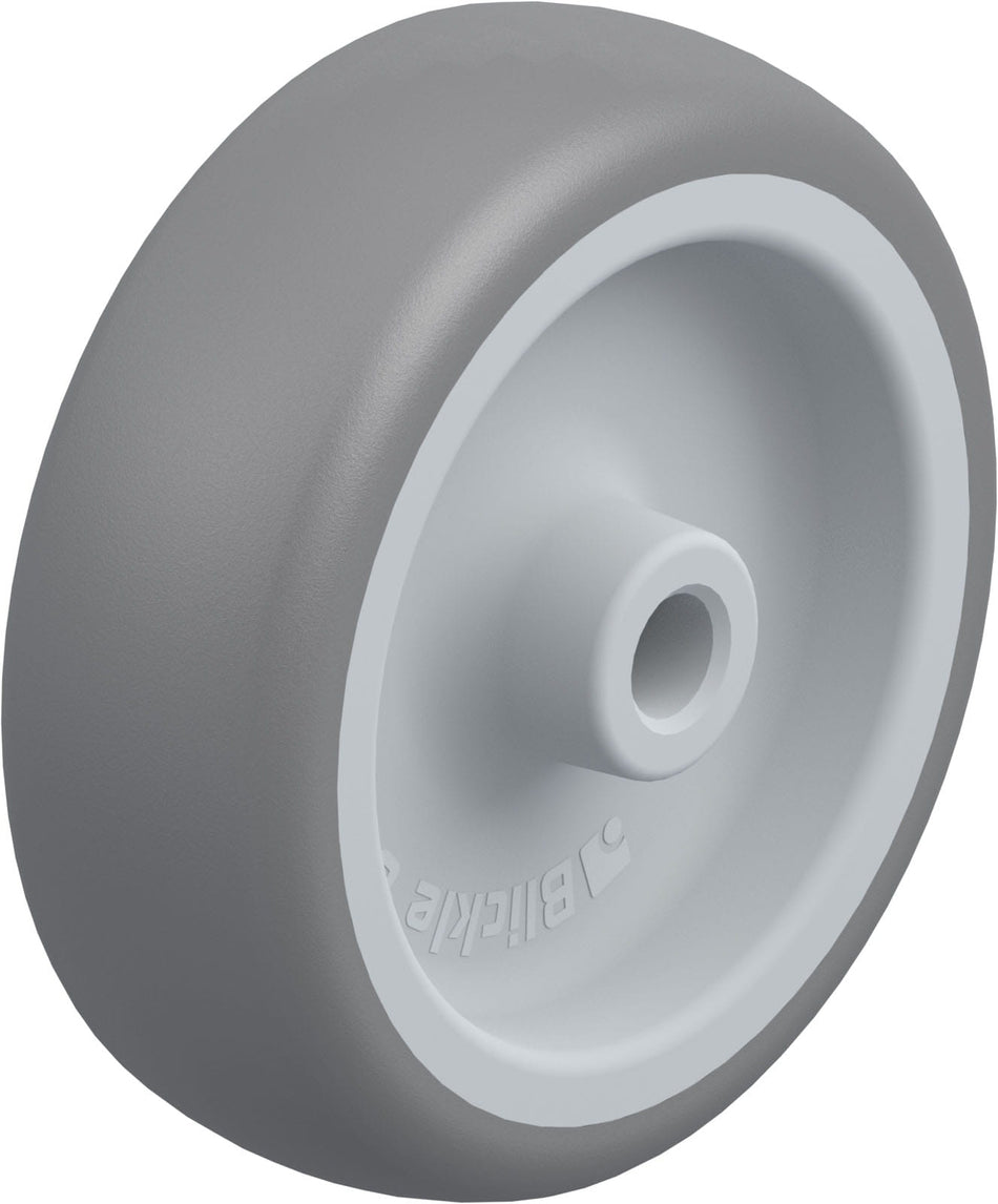 75mm x 25mm Blickle Rubber Caster - TPA 75/8G - Blickle