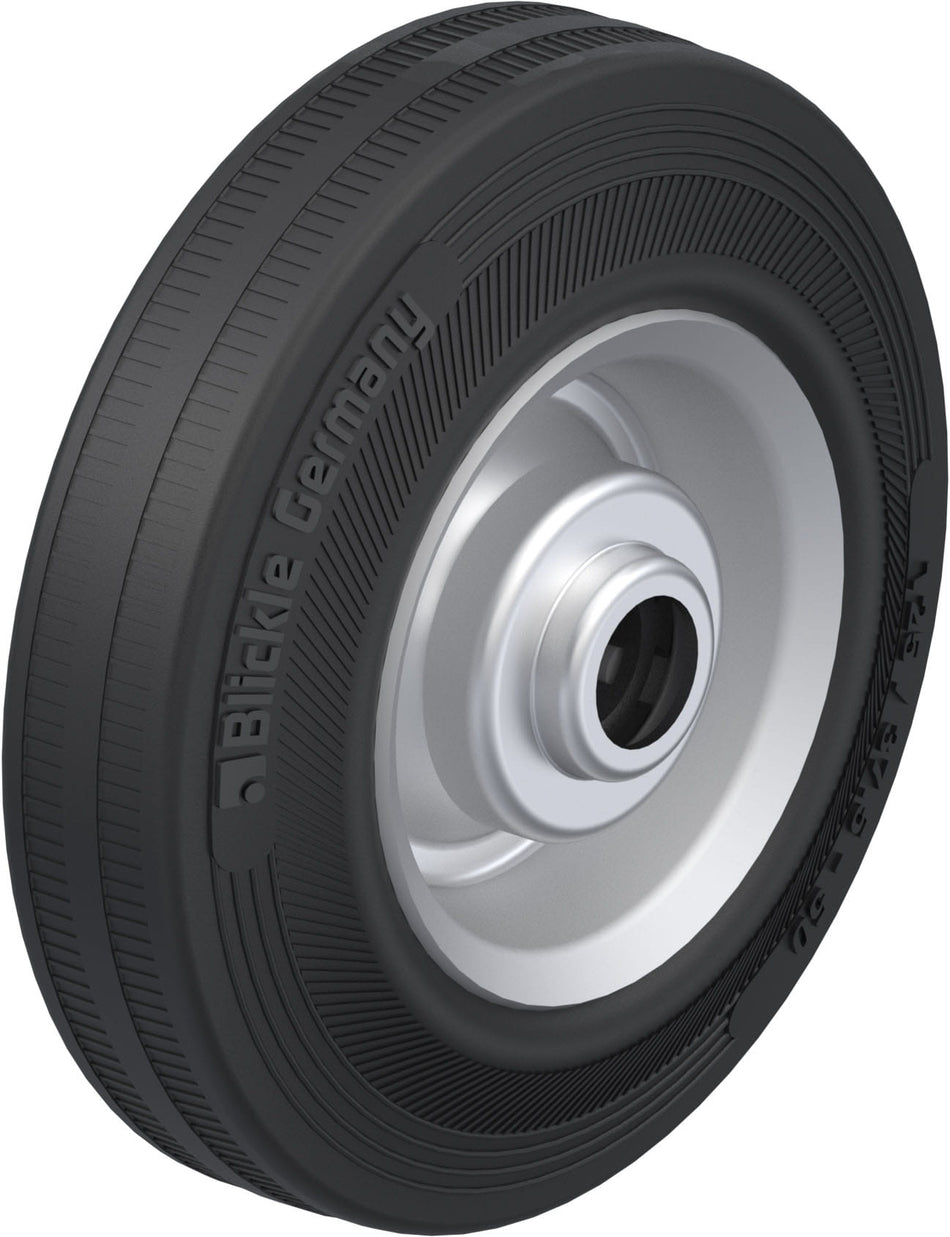 125mm x 38mm Blickle Rubber Caster - V 125/15R - Blickle